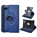 360 Roterende L�der Etui til 7.0 (Bl�)